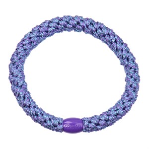 Bon Dep - Kknekki Hårelastik, Purple Blue Glitter